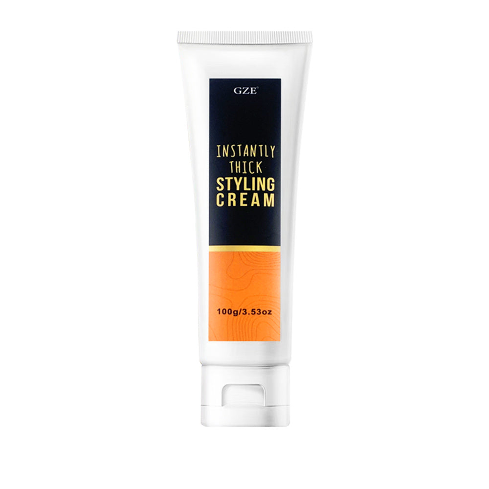 1 piece of Thick Styling Cream instantly adds volume, texture, and body to hair, suitable for all hair types.