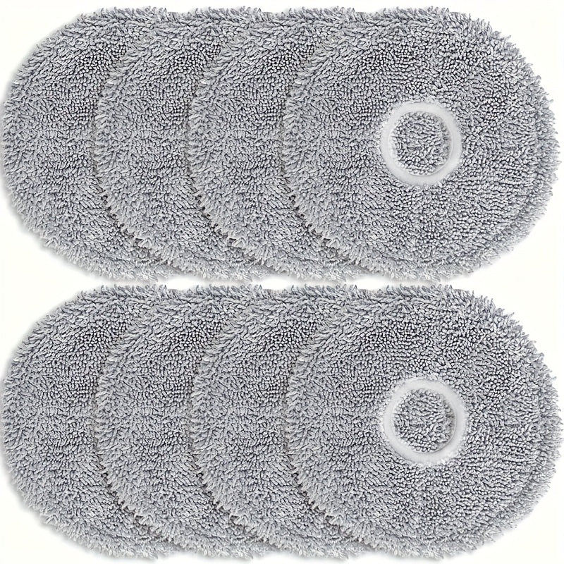 Get 8 high-quality microfiber mop pads specially designed for Dream and Xiaomi robot vacuums. These pads are compatible with L10s Ultra, L10 Ultra, L20 Ultra, L10s Pro Ultra, and X10+ models. They are thickened, washable floor attachments that will keep