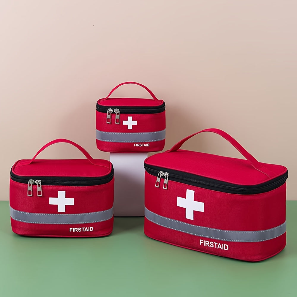 Travel in style with the Women's Travel First Aid Kit - Made of tough polyester, this portable medicine organizer is perfect for home and outdoor use.