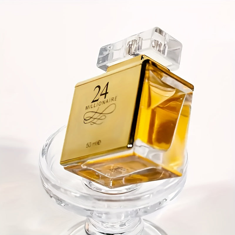 Luxurious unisex perfume designed for wealthy individuals, ideal for millionaires, with a long-lasting alcohol-based scent, perfect as a gift for anyone.