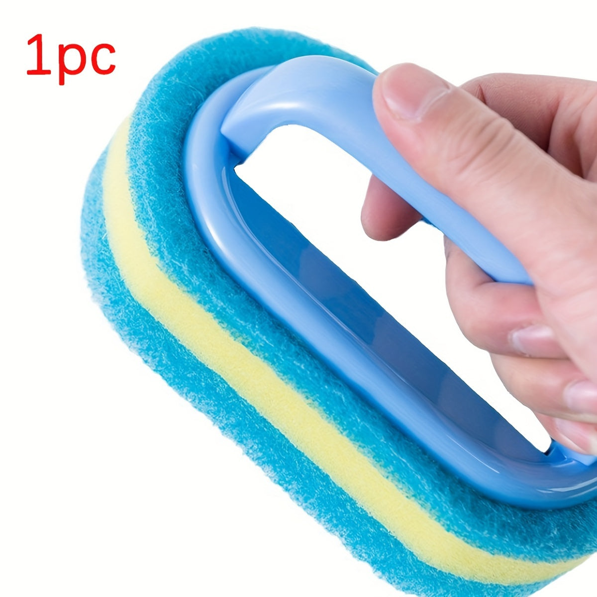 One or two pieces of sponge for hassle-free cleaning, perfect for keeping your kitchen and bathroom shining. Ideal for a variety of surfaces such as glass, walls, toilets, ceramics, and more. This non-electric, reusable sponge is gentle on all surfaces.