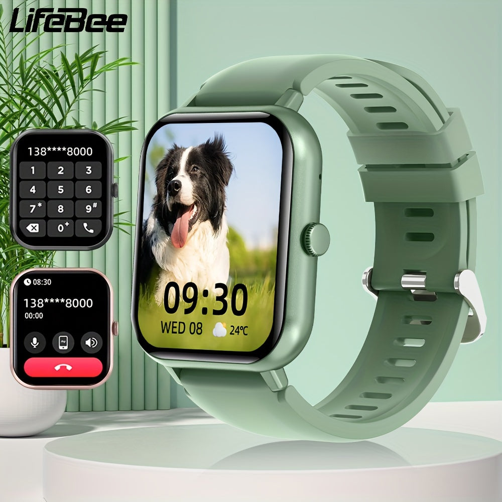 New 2024 LIFEBEE Smartwatch with 1.83" Touch Screen, Call Function, Fitness Tracking with 100+ Modes.