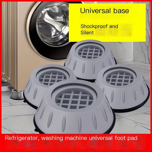 Noiseless washing machine, refrigerator, and dryer feet pads with durable shockproof rubber base.