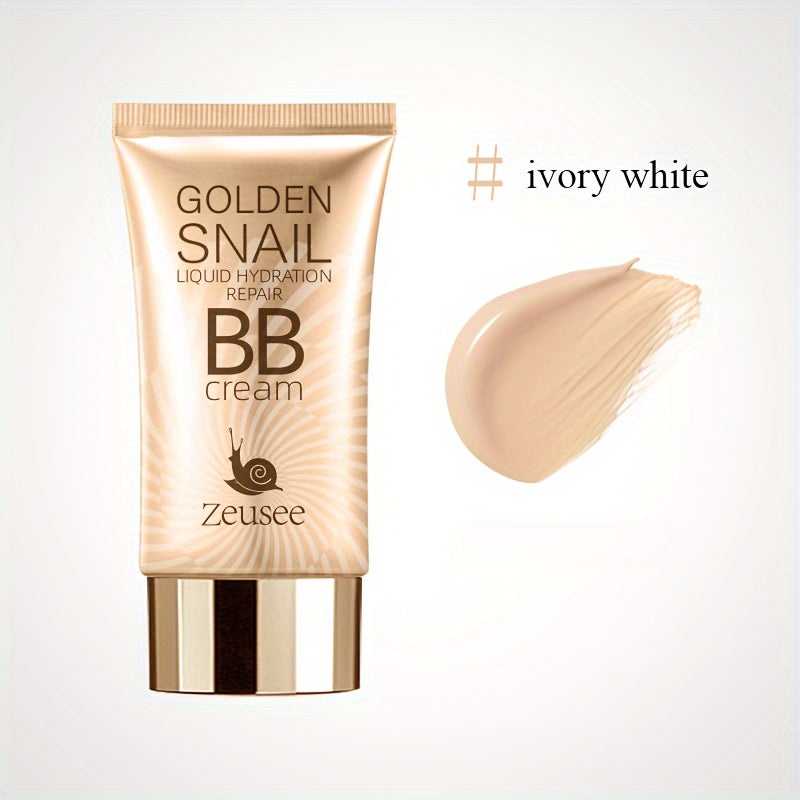 Golden Snail Liquid Hydration Repair BB Cream - Moisturizing Primer under 1 Fl Oz, Multi-Tone Coverage Cream.