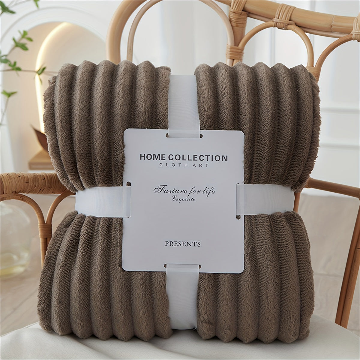 Soft and cozy plush blanket, perfect for travel, sofa, bed, and home decor. Ideal gift for family and friends. This warm throw blanket is great for napping on the couch, sofa, office, bed, or while camping. A versatile gift blanket for all seasons.