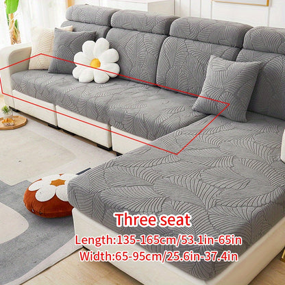 Non-slip elastic sofa slipcover protects furniture year-round in any room.