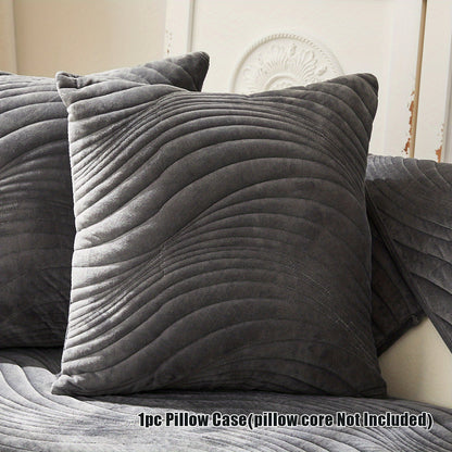 Stylish Nordic-inspired plush sofa cover for living room and office.