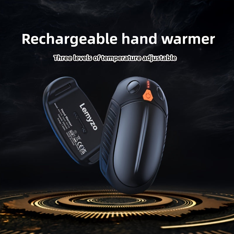 Get two rechargeable pocket hand warmers with 12 hours of long-lasting heating. These fast-charging portable electric heaters are perfect for outdoor activities like hunting, golfing, and camping. They make a great Christmas gift and come in a sleeve