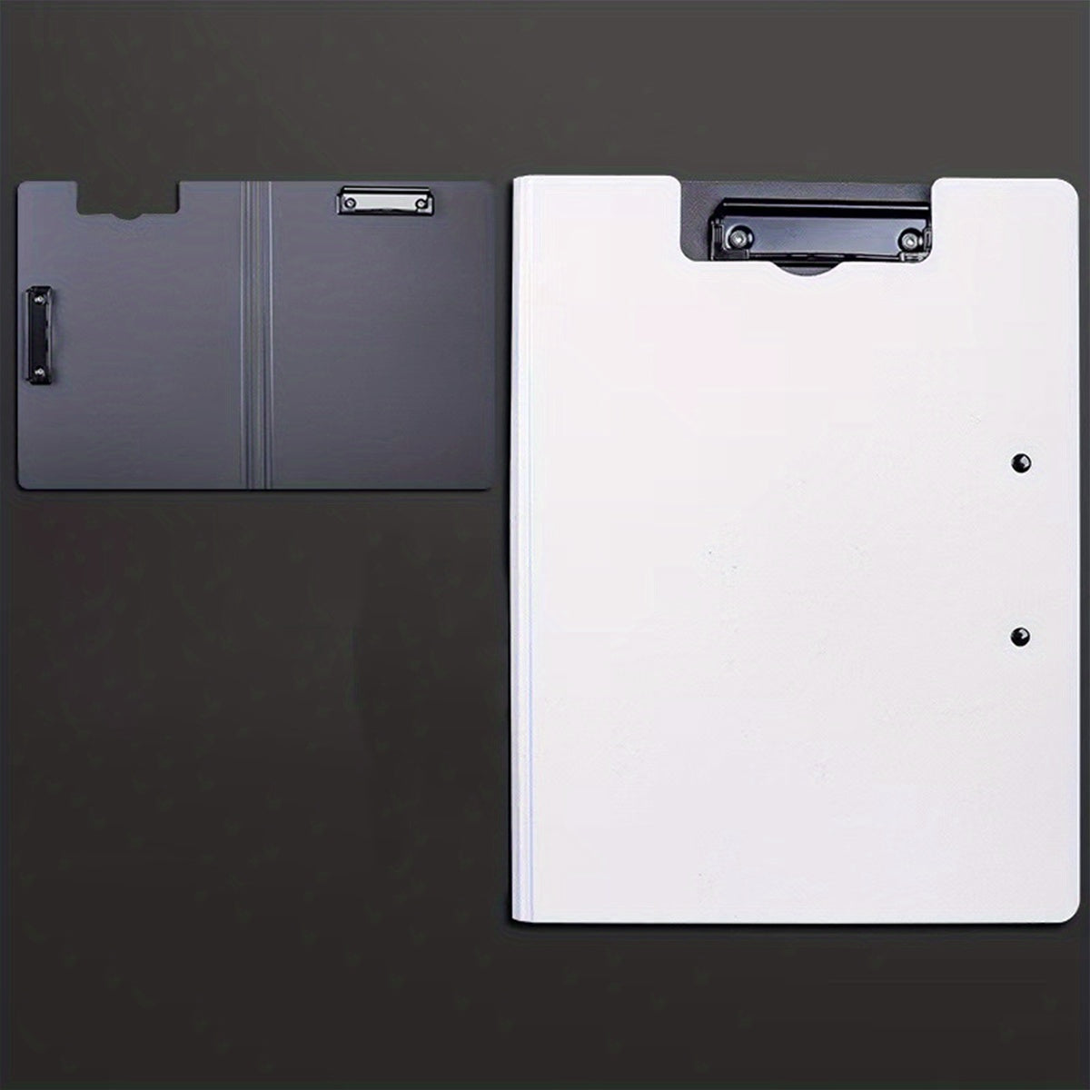 A4 folder with double clip design in multiple plywood color options