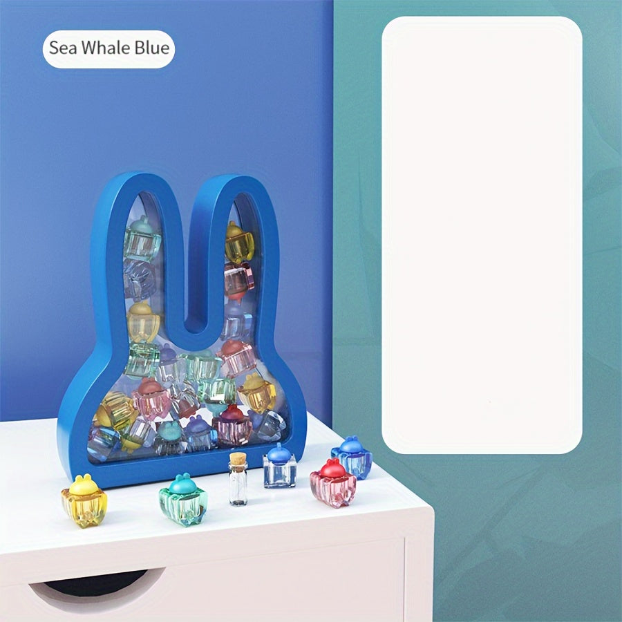 Charming Bunny Kids Tooth Keepsake Box - Made from Sturdy ABS Resin, Ideal for Preserving Children's Memories and Teeth