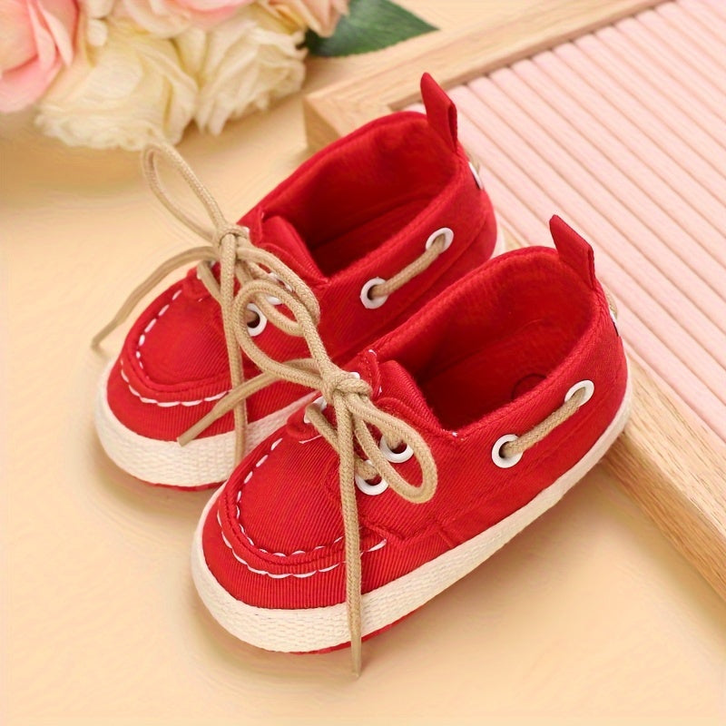 Unisex Sailor Formal Soft Sole Baby Shoes 0-18 Months