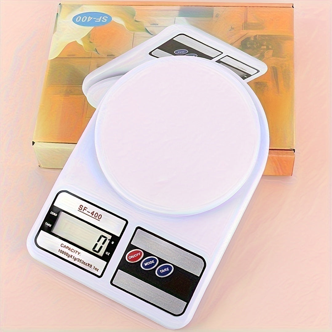 Accurate Digital Kitchen Scale for Baking & Cooking - User-Friendly, Sturdy, High-Precision Strain Sensor Technology, Stylish Design, Ideal for Baking and Meal Preparation, Requires AAA Batteries (not included)