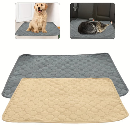 2/4 Reusable Washable Dog Pads, Absorbent Leak-Proof Puppy Pads, Training Mats, Waterproof Non-Slip.