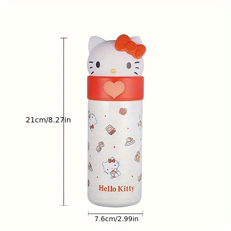 350ML Kuromi Insulation Cup - Cute Sanrio Water Cup, Portable Straight Drinking Cup, Perfect Easter Gift