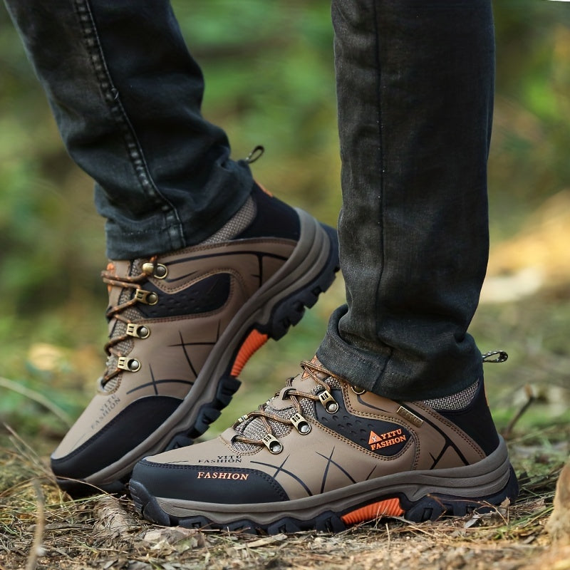 Men's Stylish & Durable Sports Shoes with Shock Absorption, Non Slip Grip, and Comfort for Jogging, Walking, and Hiking