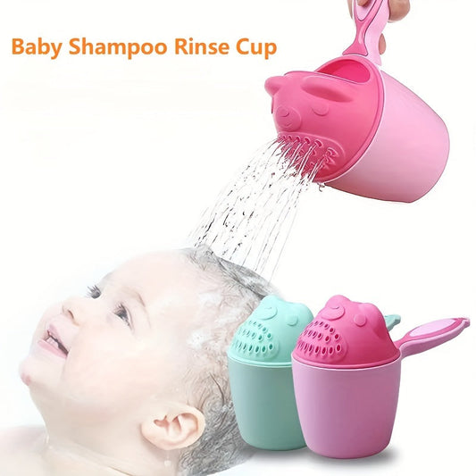 Youngsters Shampoo Rinse Cup with Easy-Grip Handle - Gentle on Eyes, Ideal for Bath and Shower - Great Gift for the Holiday Season, Autumn Festival, Thanksgiving, Easter, and New Year's.