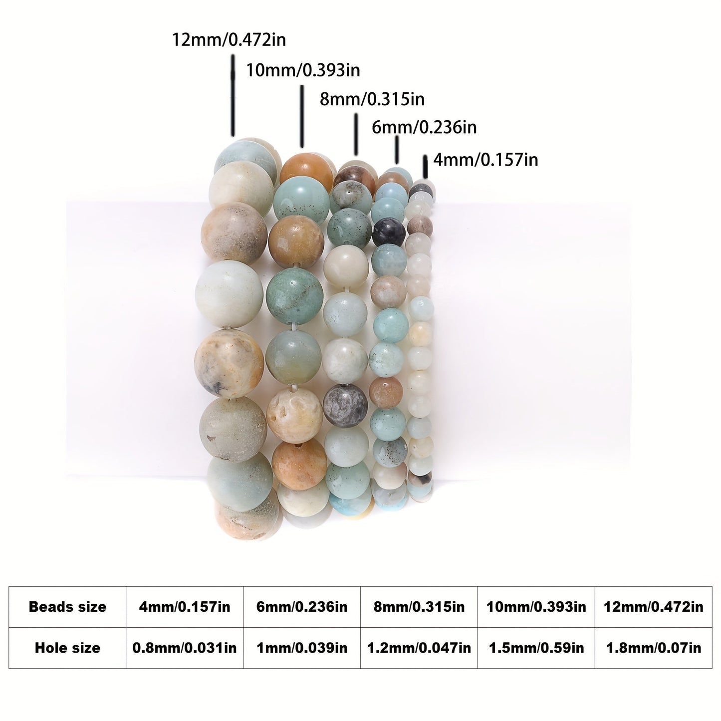 6/8/10mm Faceted Natural Aquamarine Stone Beads for DIY Bracelet and Necklace Making - Loose Spacer Beads for Jewelry Accessories