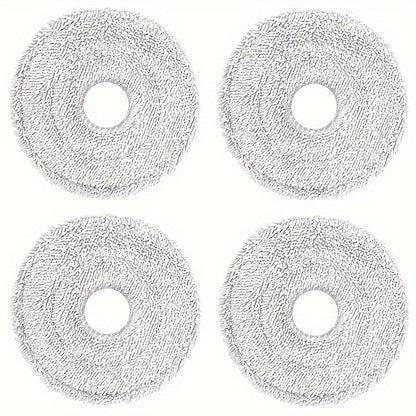 The Dreame 4-Pack Robot Vacuum Mop Pads are designed to be compatible with various models including L10s Pro Ultra Heat, X40 Ultra, X30 Ultra, L10s Pro Gen 2, X30 Pro Plus, X30 Pro Ultra, L20 Ultra, L10s Ultra, L10s Plus, and L10 Prime. These washable