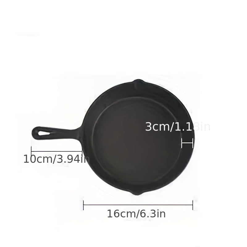 Pre-seasoned Cast Iron Skillet with Drip-Spouts - Multi-functional Cookware for Indoor and Outdoor Cooking, Grill, and Camping. Oven Safe Kitchen Essential.