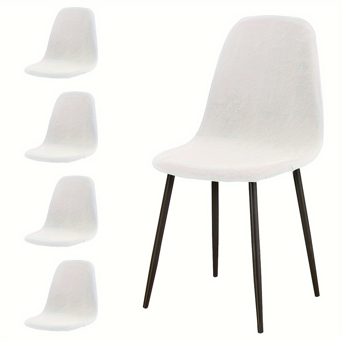 4-6 Waterproof Eames Chair Covers for Home or Dining Chairs