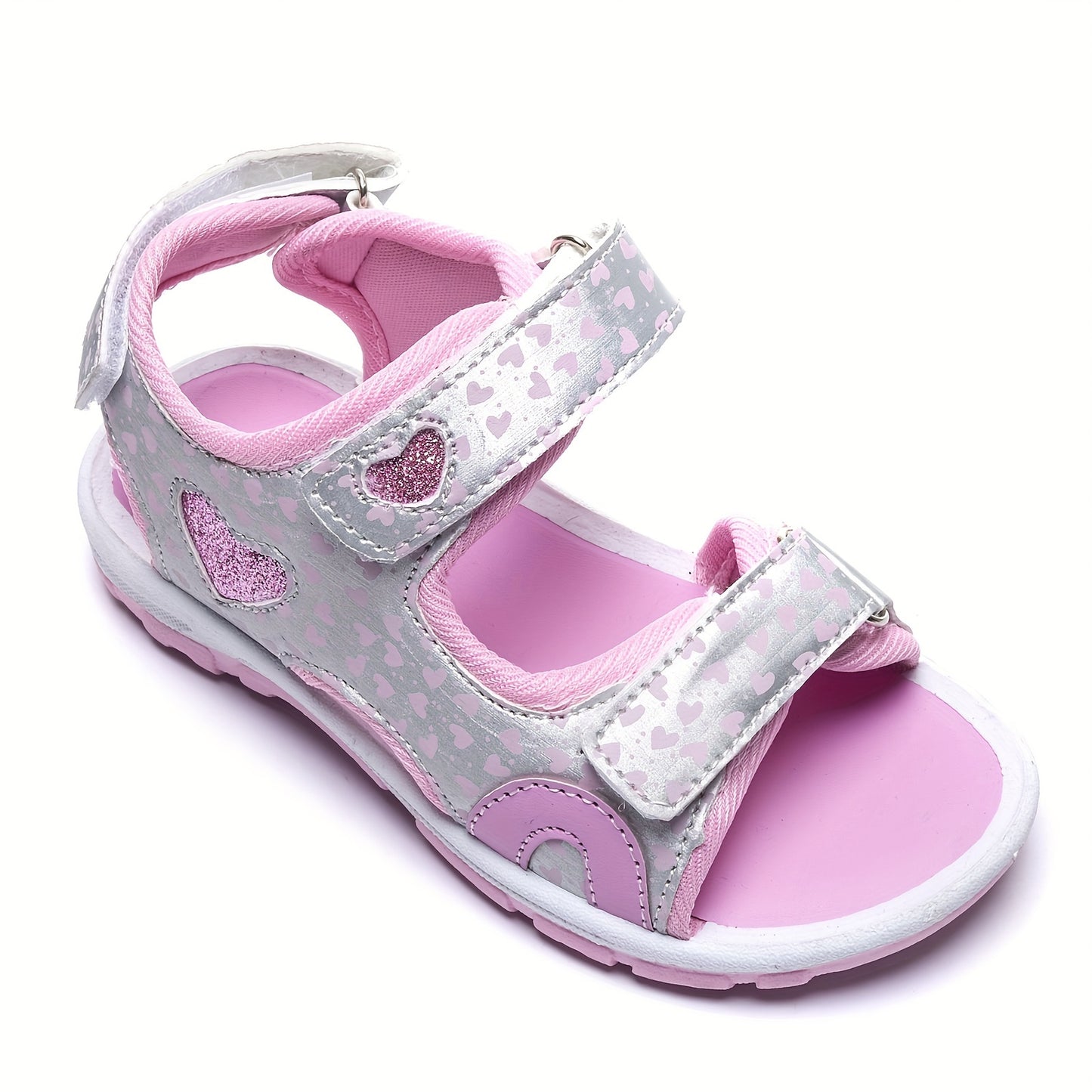 WZRUISEN Open Toe Sport Sandals for Girls - Breathable and Non-slip for Summer Outdoor Activities