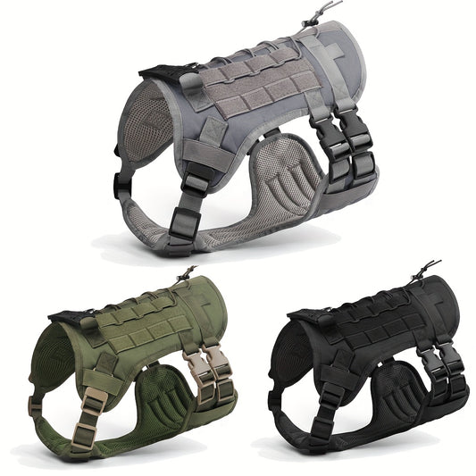 Pet Tactical Chest Strap for Medium and Large Dogs, Ideal for Outdoor Walking