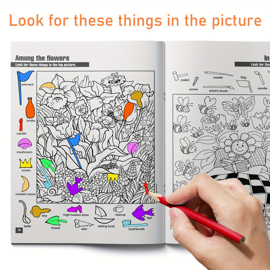 A Seek-and-Find Book to Improve Focus and Observation Skills