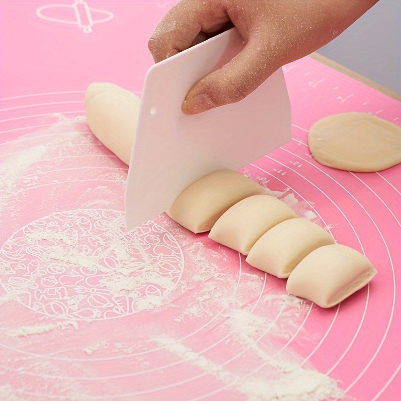 Silicone Baking Mat: Extra Thick with Measurements for Non-Slip, BPA-Free Aseptic Surface - Perfect for Pizza & Cake Dough Rolling - Must-Have Kitchen Tool for Kneading, Measuring, and Cooking