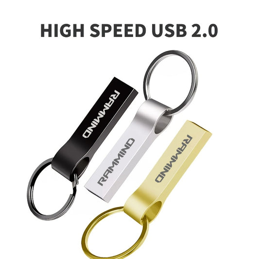 MRTAL Case USB 2.0 High-speed Flash Drive in various sizes for multiple devices.