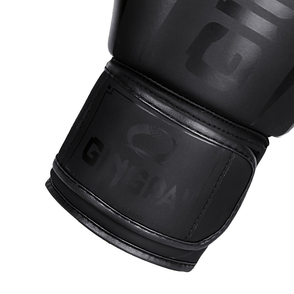 Breathable boxing gloves for adults, suitable for men and women, great for training, sparring, and gym.