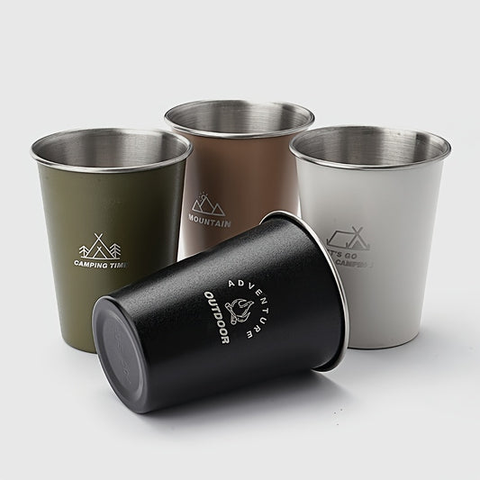 Durable stainless steel cup with non-stick coating - unbreakable, BPA-free, perfect for home, office, and travel - great birthday gift.