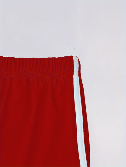 Soft and comfy women's sleep shorts with elastic waistband - perfect for casual loungewear.