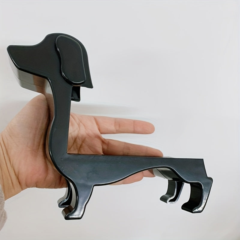 Adorable Dachshund Wine Bottle Holder fits bottles up to 5cm/1.97 inch wide.