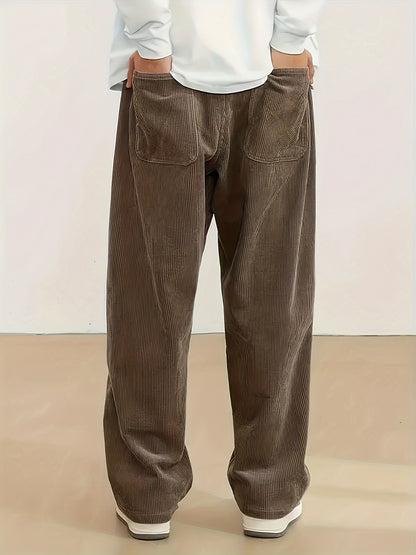 New Corduroy Trousers for Autumn and Winter