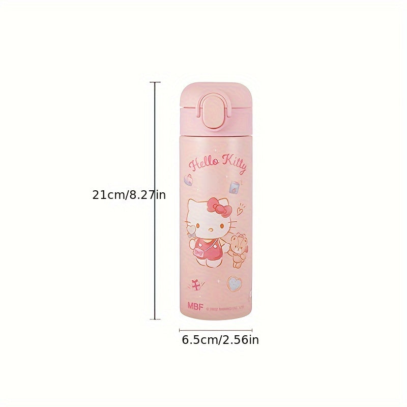 Sanrio Water Cup - The Cute and Portable Insulation Cup with a Straw, 420ML