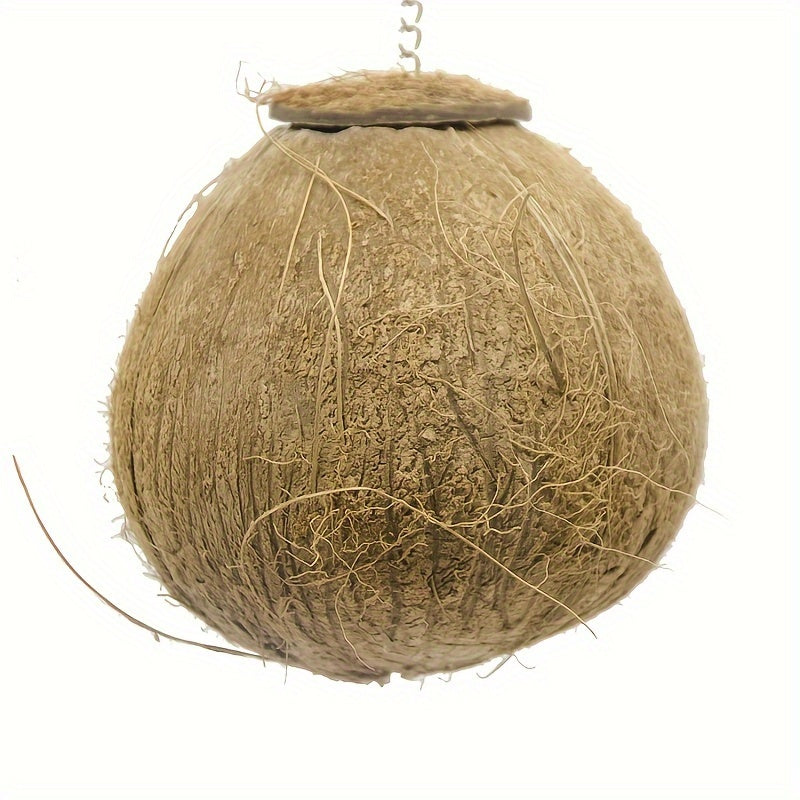 Parrot supplies, natural coconut shell bird nests, hamster breeding nests