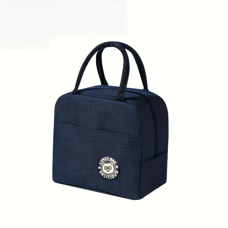 Stay organized on the go with our durable lunch bag made from Oxford cloth. This insulated thermal bento box carrier is perfect for work, school, or outdoor picnics. The aluminum foil lining keeps your food warm or cold for longer periods and the