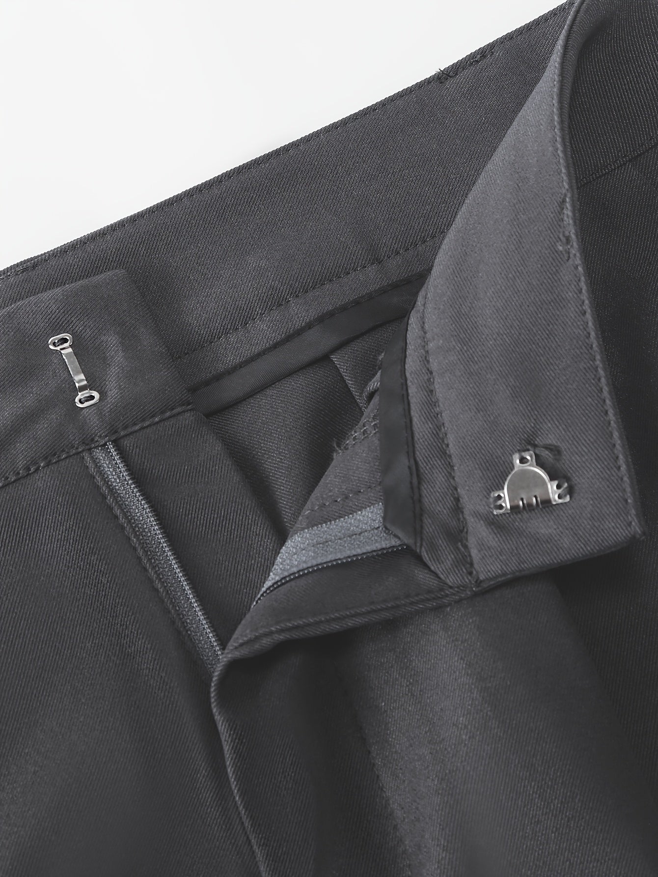 New European and American style straight-leg trousers with a minimalist design and drop feel, perfect for all seasons in a wide-leg cut.