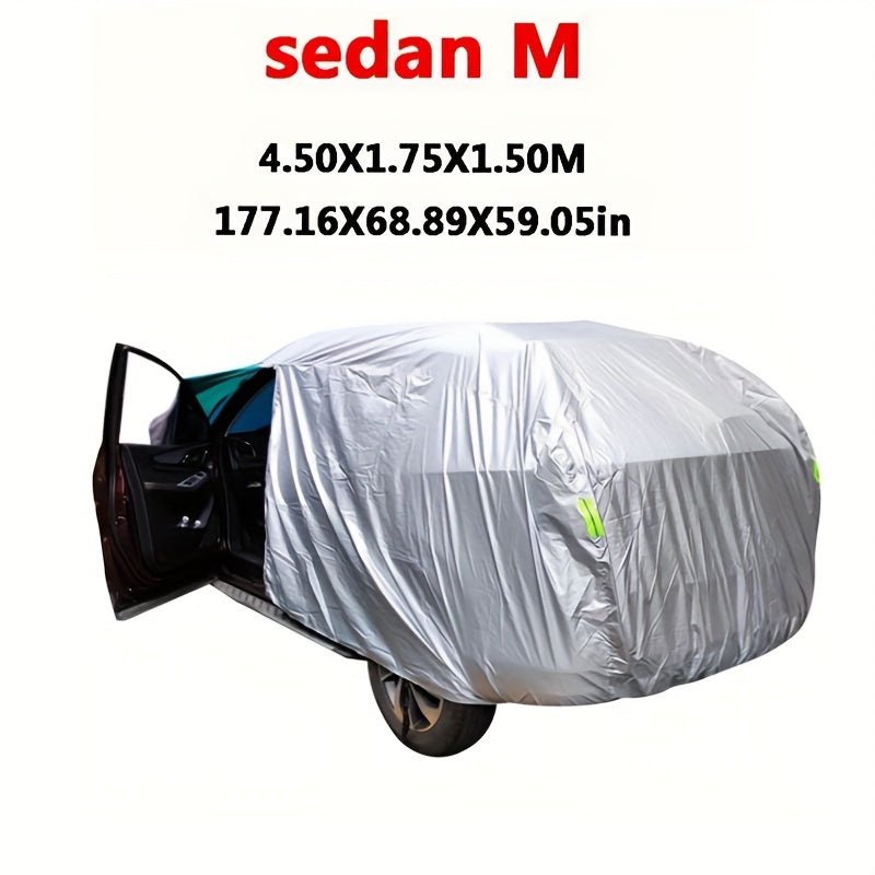 Universal SUV/Sedan Full Car Cover for Outdoor Protection