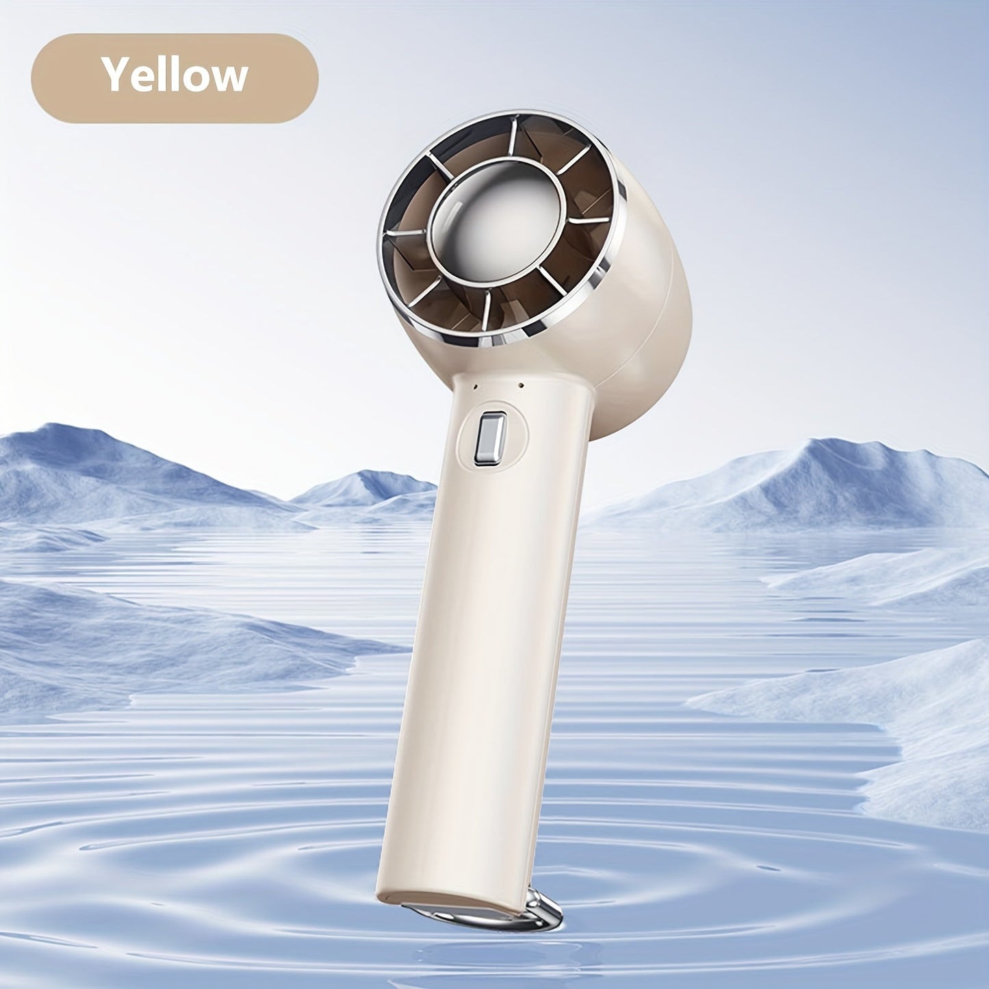 Stay cool on-the-go with the 2024 Portable Handheld Cooling Fan. This innovative fan includes an ice compress for extra cooling power. It is USB rechargeable and features a wearable design, making it perfect for both indoor and outdoor use. Plus, it