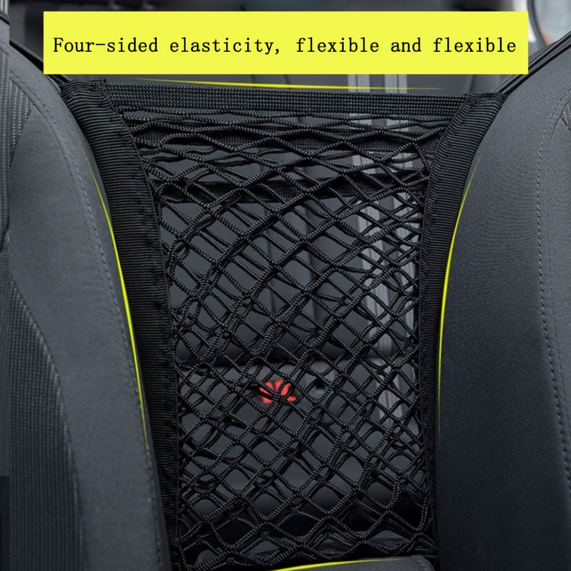 Car Seat Storage Net Pocket for Child Safety and Organization