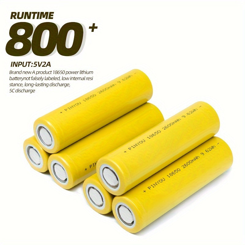 18650 power battery with 5C discharge and 2600mAh capacity, ideal for a range of power equipment.