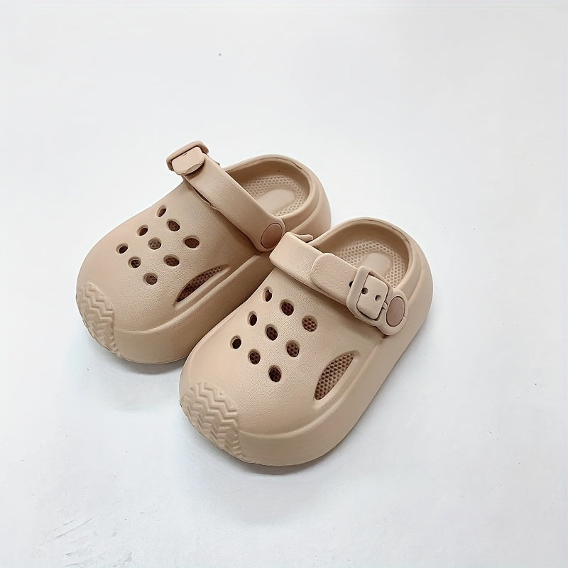 Kids EVA Clogs for Beach & Outdoor, Ages 14 & Under, Breathable, Water-Resistant, Lightweight, Casual Minimalist Style