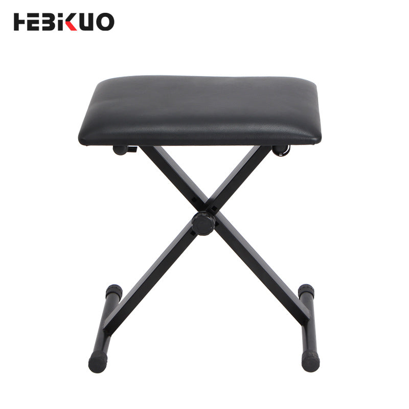 HEBIKUO Adjustable Folding Keyboard Bench is portable and perfect for all keyboard instruments.