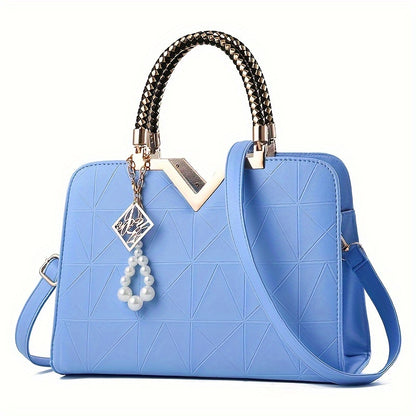 2024 Fall Fashion Women's Handbag, PU Shoulder Bag in multiple colors