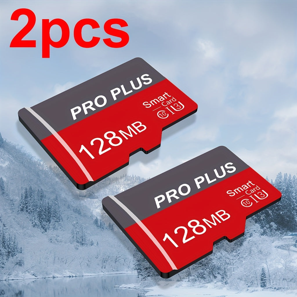 2pcs high-speed Memory Cards ranging from 64MB to 8GB for various devices- store files securely!