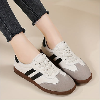 German Training Shoes, Women Sneakers, Samba Casual Sports Shoes with Soft Sole in Campus Style, All-Match