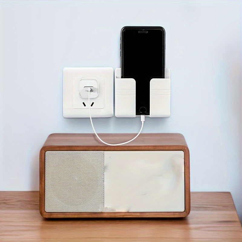 Wall-mounted phone charging holder for versatile use