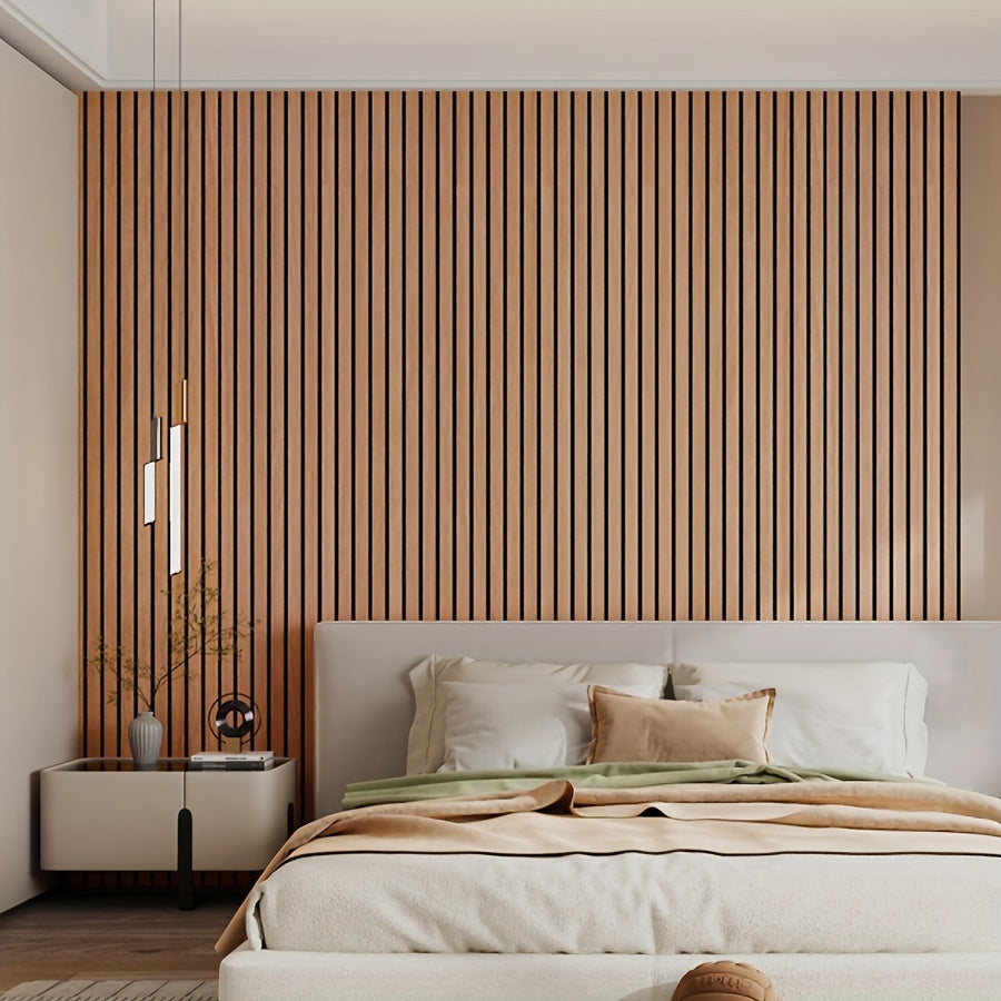 PVC 3D wall panels with textured grid design, peel and stick for living room decor - 1/3 of a roll