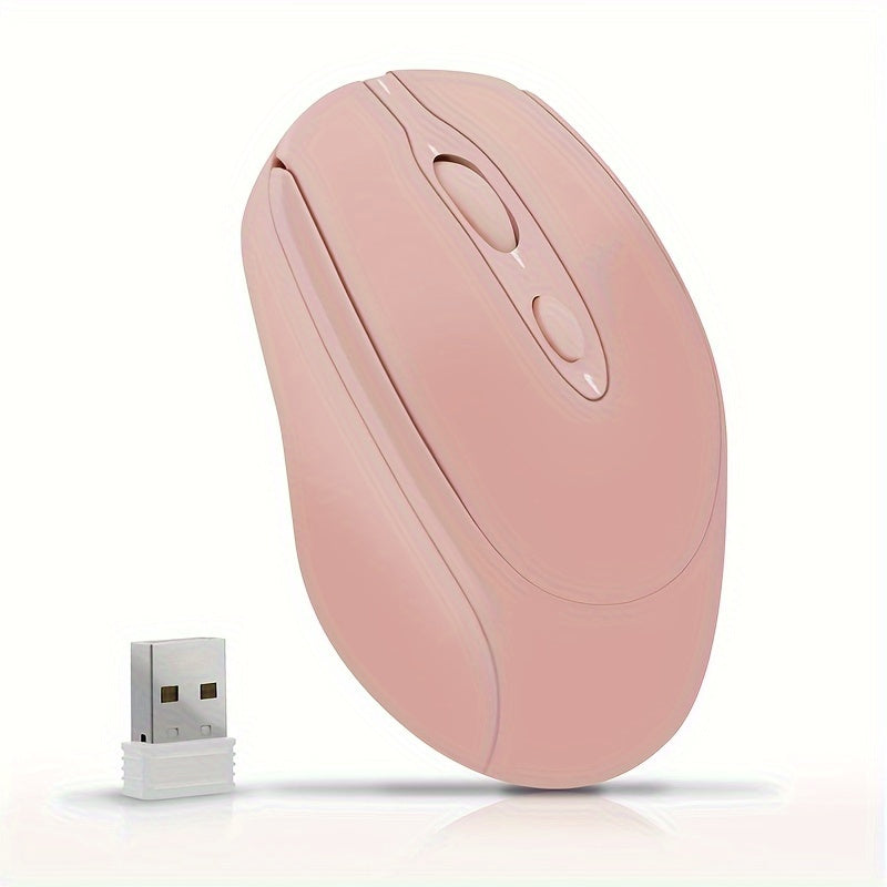 Wireless rechargeable dual-mode mouse for all devices.